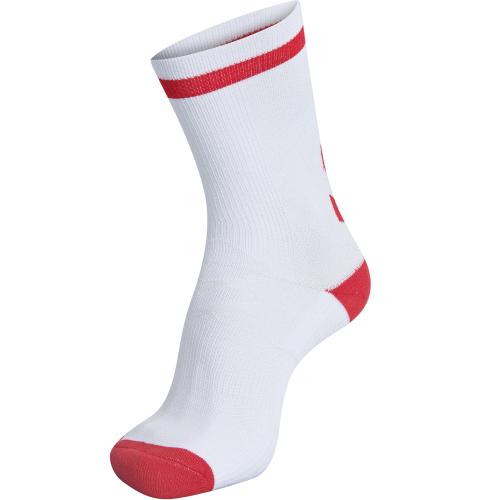 Preview: Hummel Elite Indoor Sock Low - white/true red