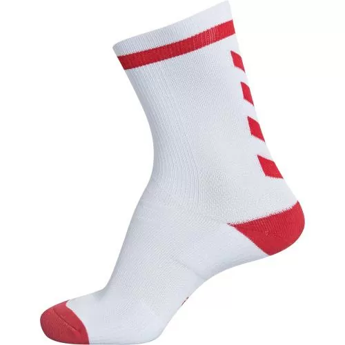 Hummel Elite Indoor Sock Low - white/true red