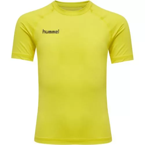 Hummel Hml First Performance Kids Jers S/S - blazing yellow