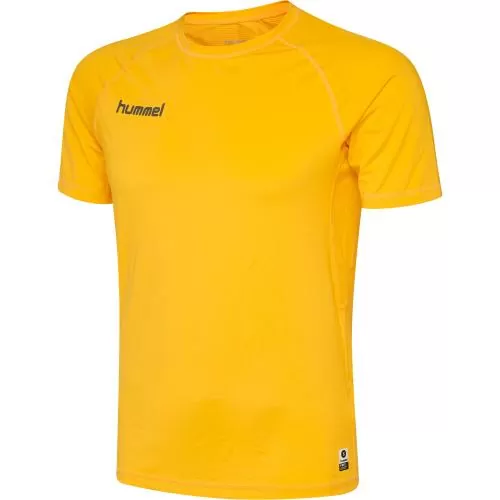 Hummel Hml First Performance Kids Jers S/S - sports yellow