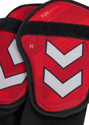 Preview: Hummel Hml Shin Guards Flex Shell - pompeian red