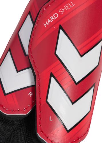 Preview: Hummel Hml Shin Guards Hard Shell - pompeian red