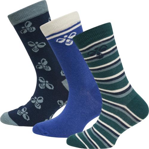 Preview: Hummel Hmlalfie Sock 3-Pack - deep teal