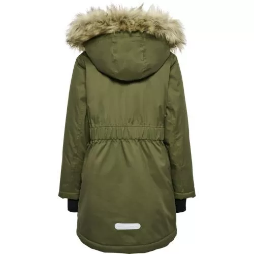 Hummel Hmlalma Tex Coat - olive night