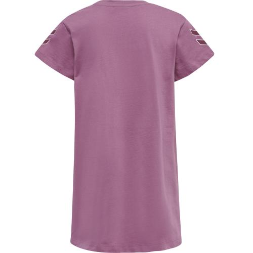 Preview: Hummel Hmlarchitecture T-Shirt Dress S/S - bordeaux