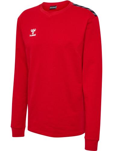 Preview: Hummel Hmlauthentic Co Training Sweat - true red