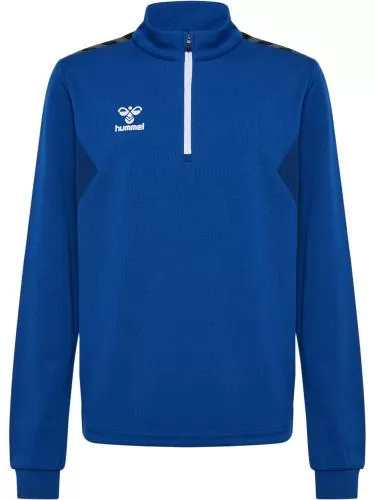 Hummel Hmlauthentic Half Zip Sweat Kids - true blue