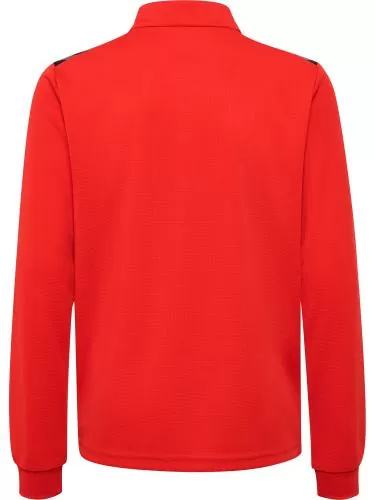 Hummel Hmlauthentic Half Zip Sweat Kids - true red