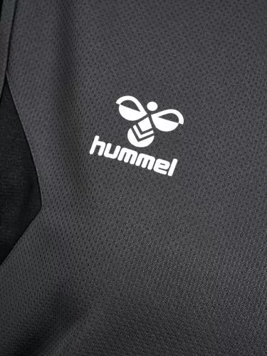 Hummel Hmlauthentic Half Zip Sweat Woman - asphalt