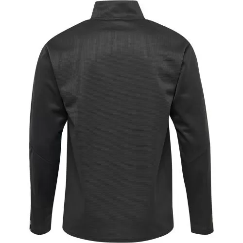 Hummel Hmlauthentic Half Zip Sweatshirt - asphalt