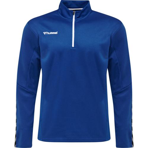Preview: Hummel Hmlauthentic Kids Half Zip Sweatshirt - true blue