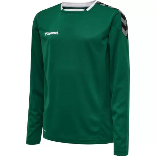 Hummel Hmlauthentic Kids Poly Jersey L/S - evergreen