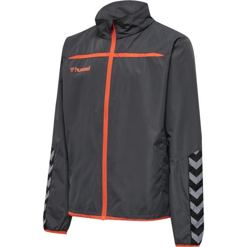 Preview: Hummel Hmlauthentic Kids Training Jacket - asphalt