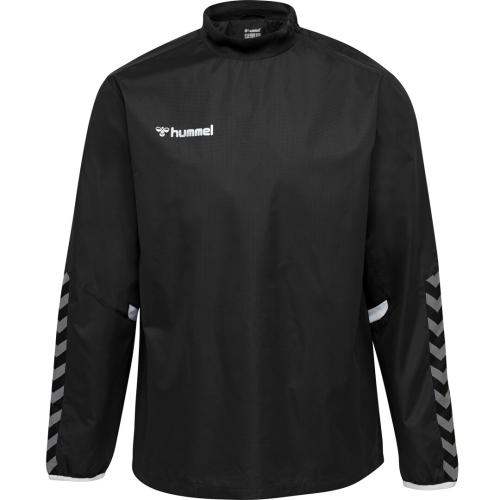 Preview: Hummel Hmlauthentic Kids Wind Breaker - black/white
