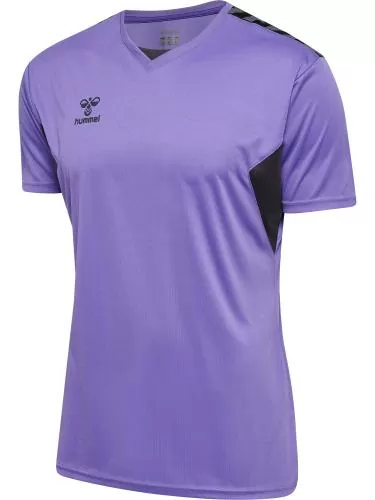 Hummel Hmlauthentic Pl Jersey S/S - dahlia purple/asphalt