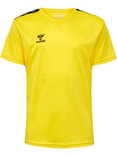 Preview: Hummel Hmlauthentic Pl Jersey S/S Kids - blazing yellow