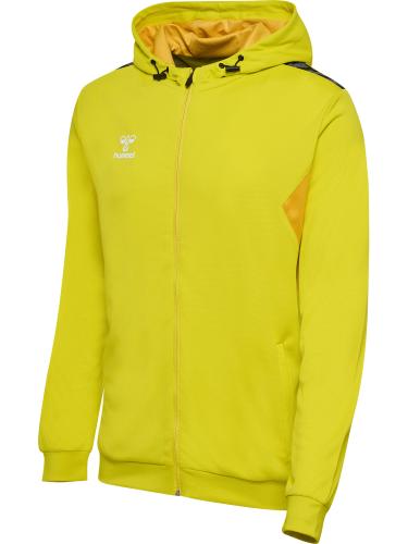 Preview: Hummel Hmlauthentic Pl Zip Hoodie - blazing yellow