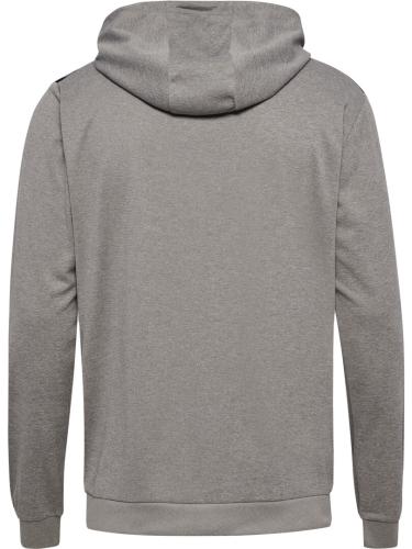 Preview: Hummel Hmlauthentic Pl Zip Hoodie - grey melange