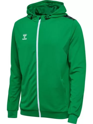Hummel Hmlauthentic Pl Zip Hoodie - jelly bean