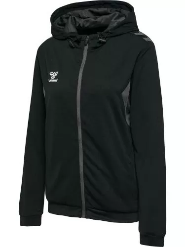 Hummel Hmlauthentic Pl Zip Hoodie Woman - black