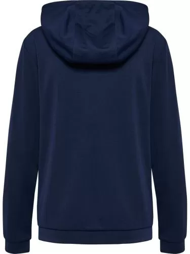 Hummel Hmlauthentic Pl Zip Hoodie Woman - marine
