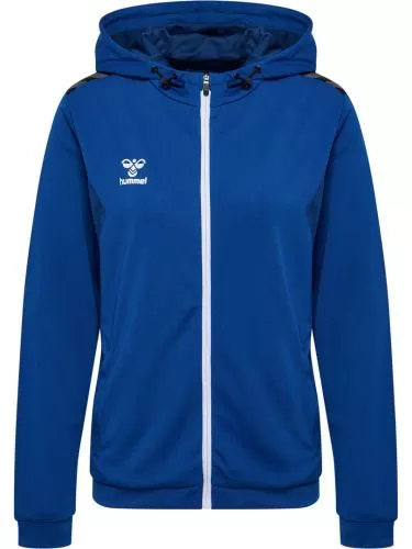 Hummel Hmlauthentic Pl Zip Hoodie Woman - true blue