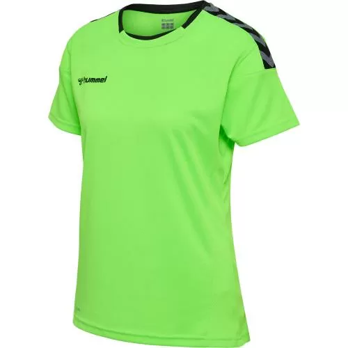 Hummel Hmlauthentic Poly Jersey Woman S/S - green gecko