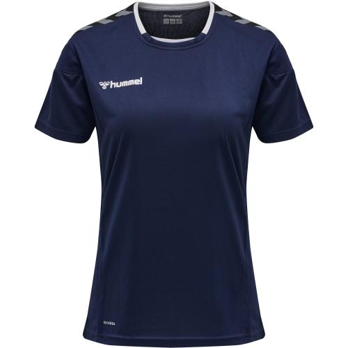 Preview: Hummel Hmlauthentic Poly Jersey Woman S/S - marine