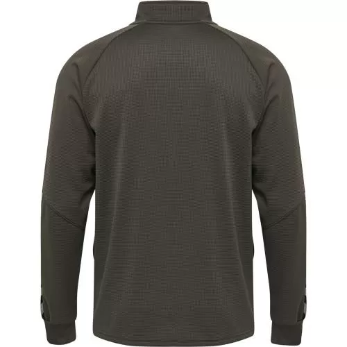 Hummel Hmlauthentic Poly Zip Jacket - asphalt