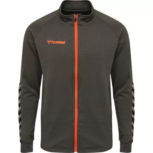 Hummel Hmlauthentic Poly Zip Jacket - asphalt