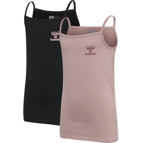 Preview: Hummel Hmlcarolina Strap Top 2-Pack - woodrose