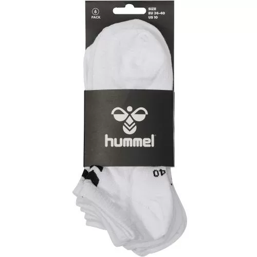 Hummel Hmlchevron 6-Pack Ankle Socks - white