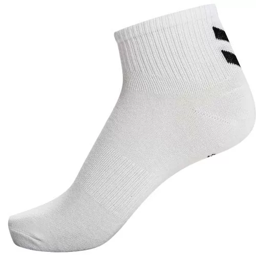 Hummel Hmlchevron 6-Pack Mid Cut Socks - white