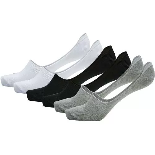 Hummel Hmlchevron 6-Pack No Show Socks - white/black/grey