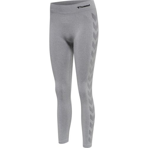 Preview: Hummel Hmlci Seamless Mid Waist Tights - grey melange