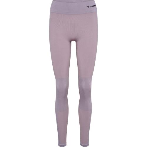 Preview: Hummel Hmlclea Seamless Mid Waist Tights - nirvana melange