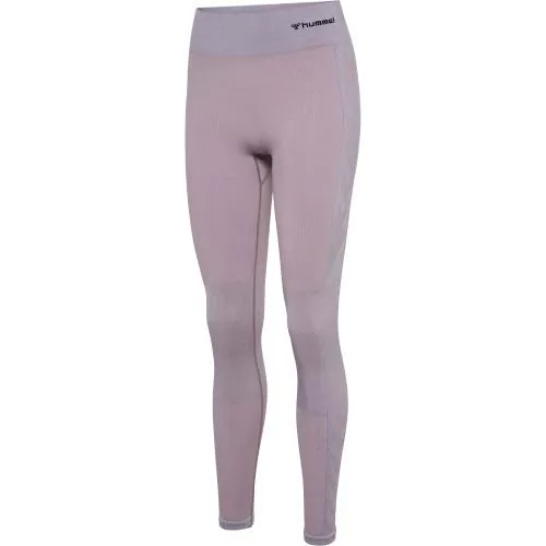 Hummel Hmlclea Seamless Mid Waist Tights - nirvana melange