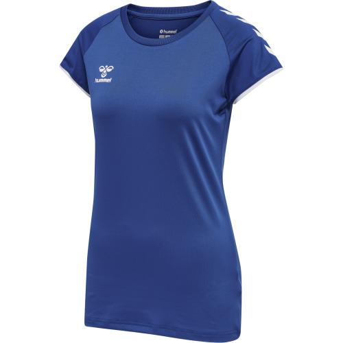 Preview: Hummel Hmlcore Volley Stretch Tee Wo - true blue