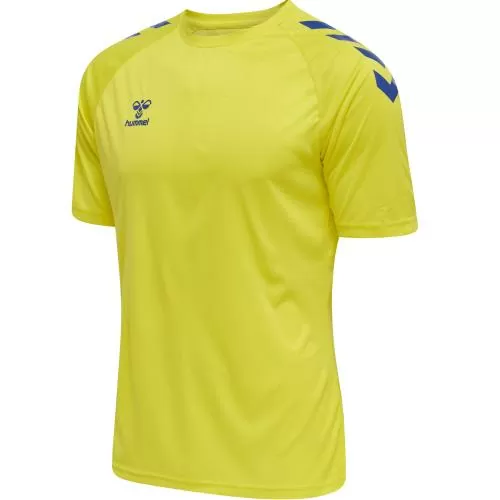 Hummel Hmlcore Xk Core Poly T-Shirt S/S - blazing yellow/true blue