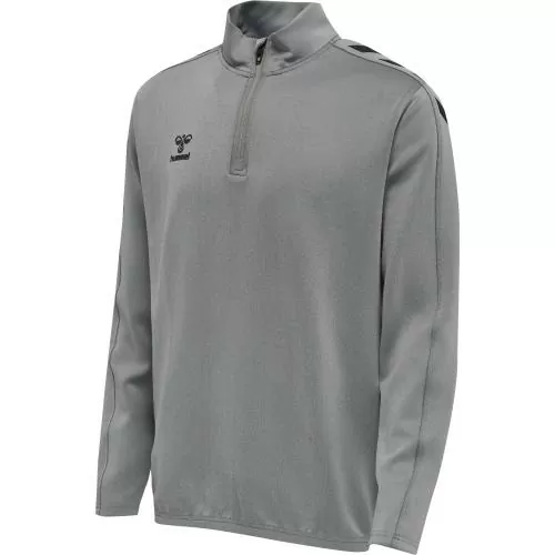 Hummel Hmlcore Xk Half Zip Poly Sweat - grey melange