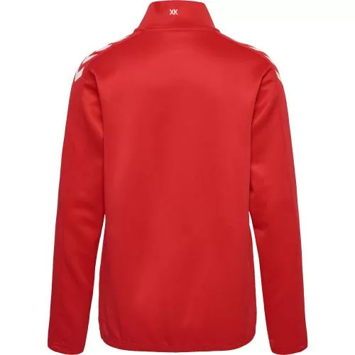Hummel Hmlcore Xk Half Zip Sweat Woman - true red