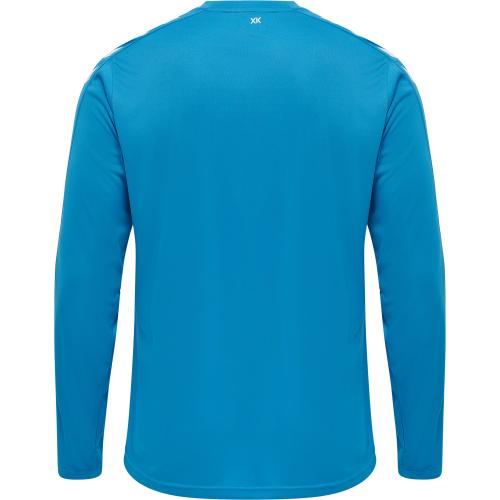 Preview: Hummel Hmlcore Xk Poly Jersey L/S - blue danube