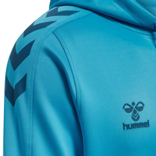 Preview: Hummel Hmlcore Xk Poly Sweat Hoodie - blue danube
