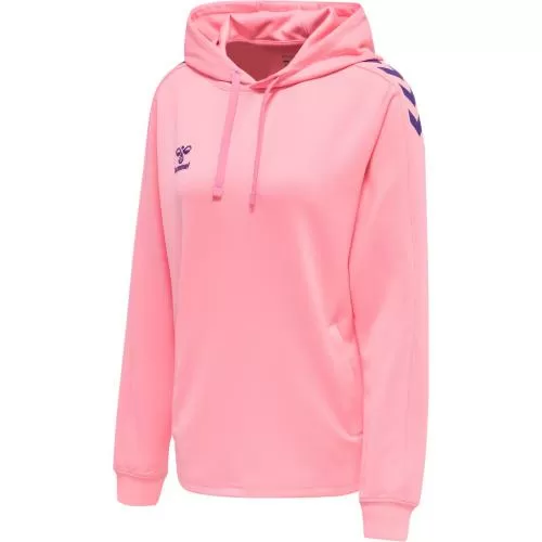 Hummel Hmlcore Xk Poly Sweat Hoodie Woman - cotton candy