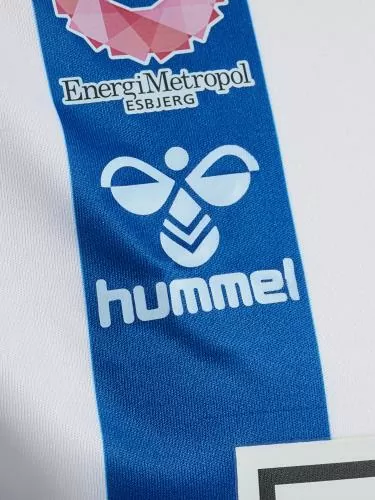 Hummel Hmlcore Xk Striped Jersey S/S - true blue/white