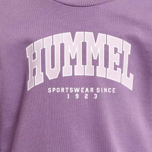 Hummel Hmlfast Lime Sweatshirt - argyle purple