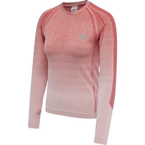 Preview: Hummel Hmlgg12 Training Seamless L/S Woman - aura orange melange