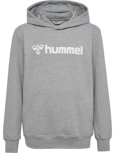 Preview: Hummel Hmlgo 2.0 Logo Hoodie Kids - grey melange