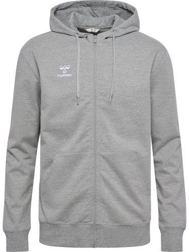 Preview: Hummel Hmlgo 2.0 Zip Hoodie - grey melange
