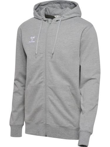 Preview: Hummel Hmlgo 2.0 Zip Hoodie - grey melange